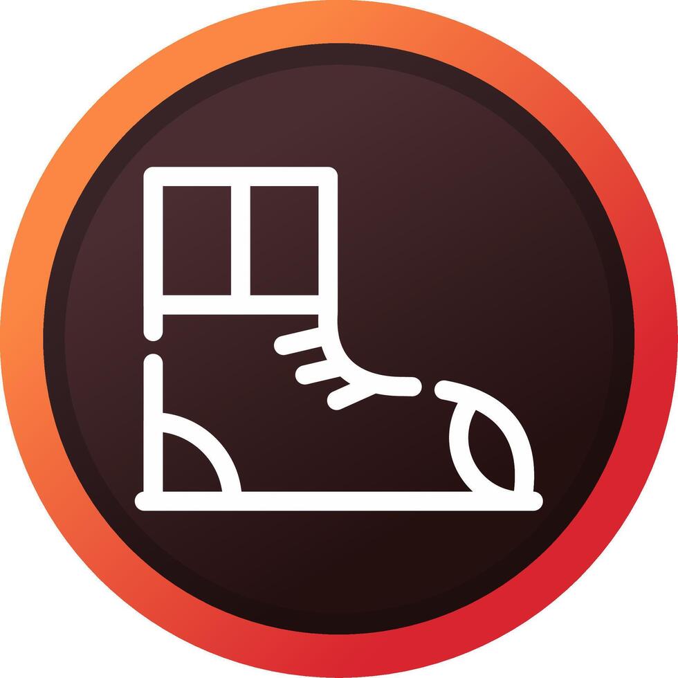 diseño de icono creativo de botas vector