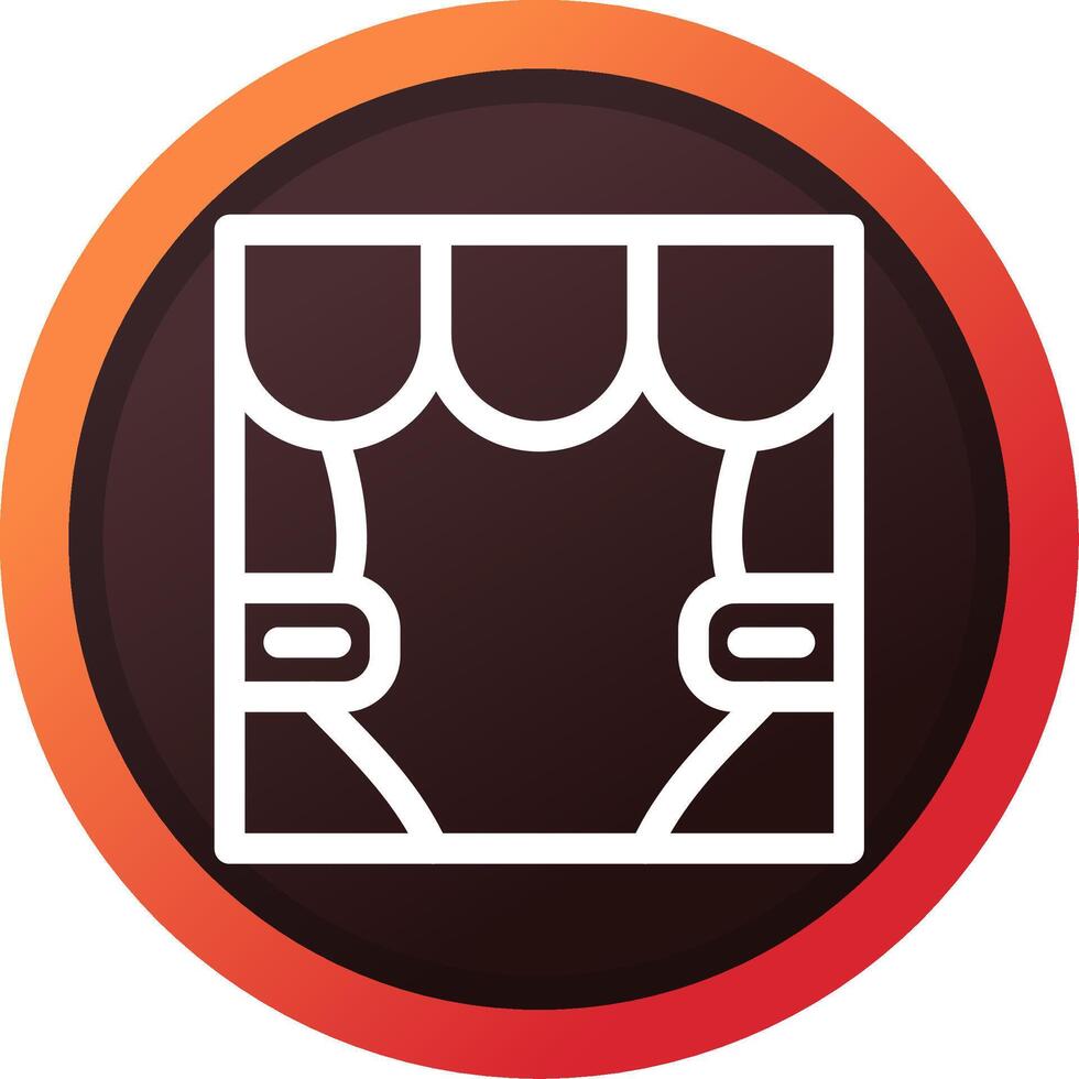 Stage Creative Icon Design vector