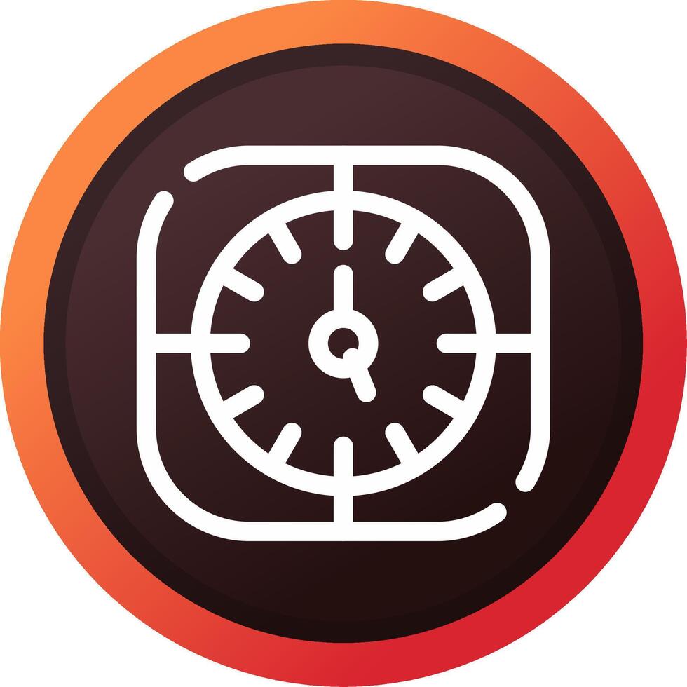 diseño de icono creativo de reloj vector