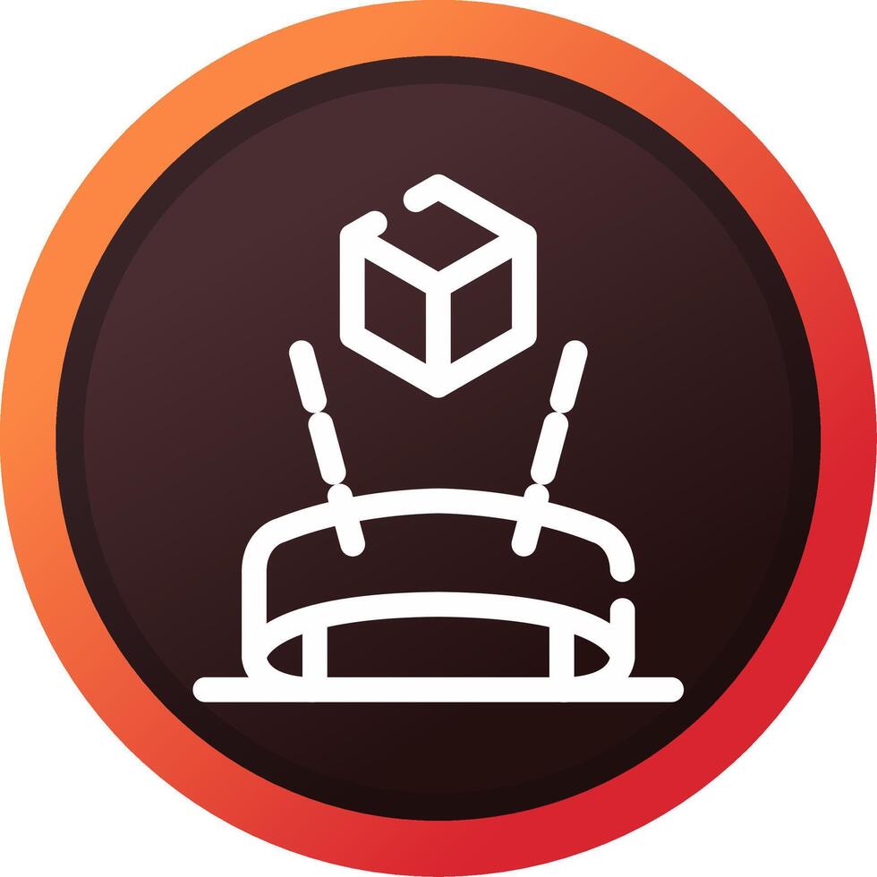 Head Up Display Creative Icon Design vector