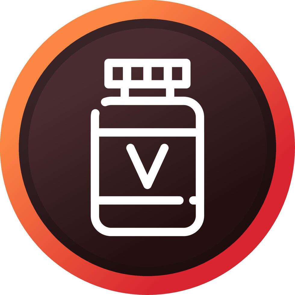 Vitamin Creative Icon Design vector