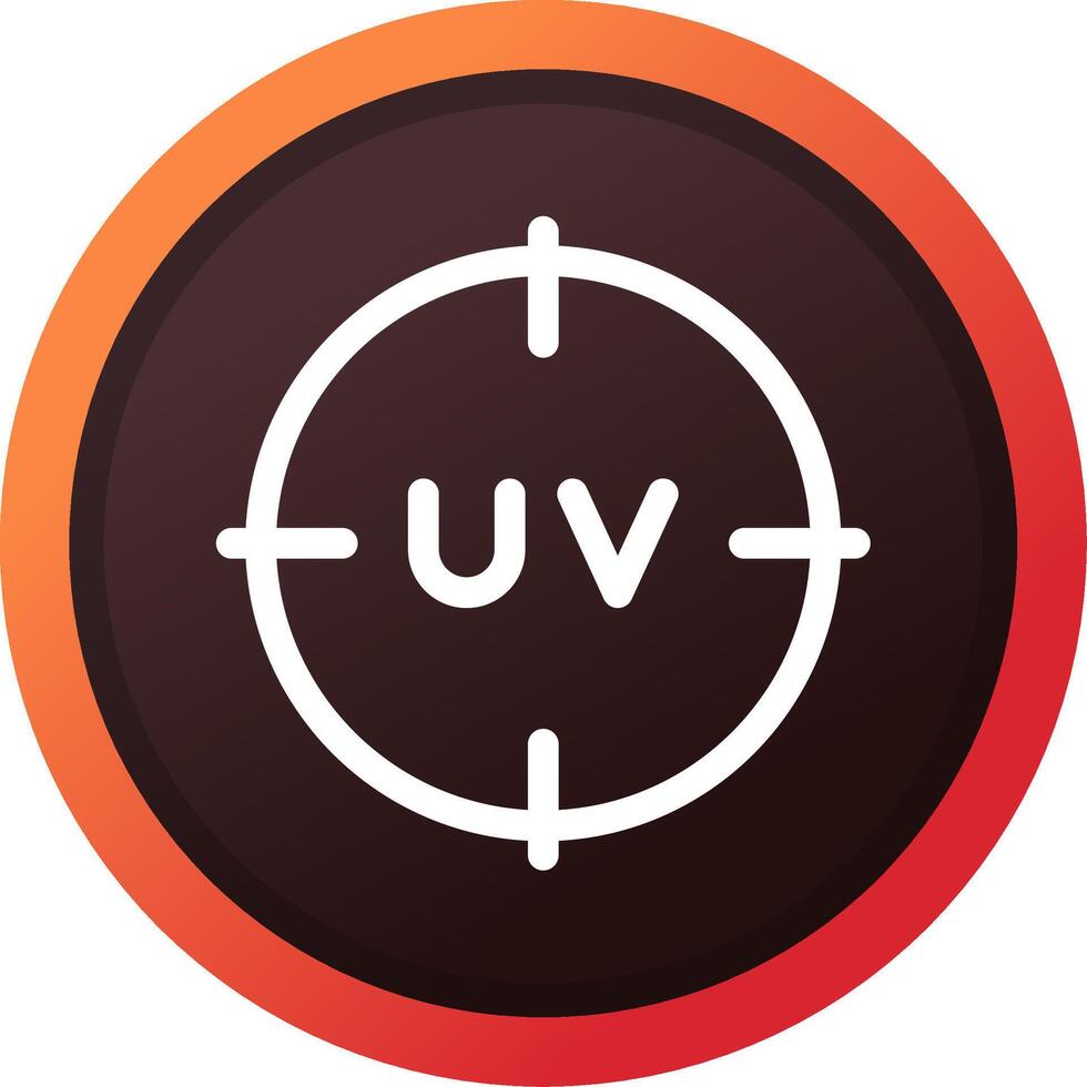 Uv Creative Icon Design vector