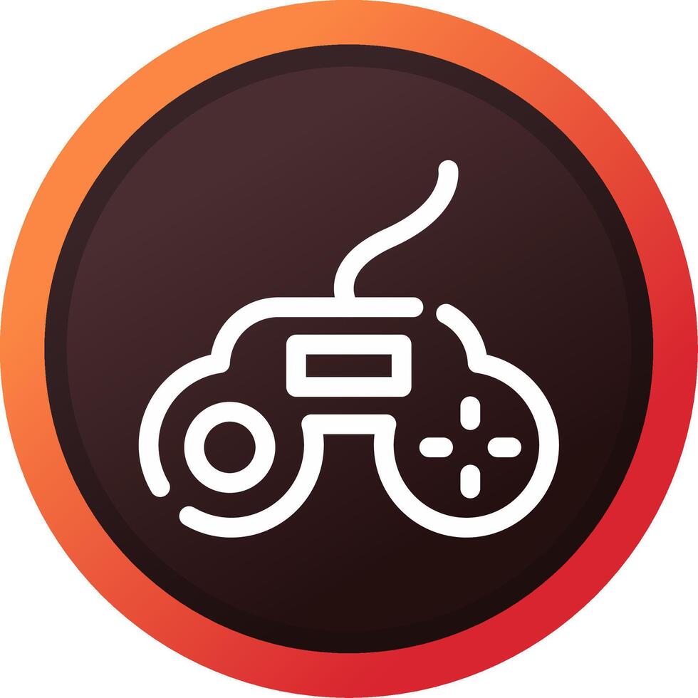 Gamepad Creative Icon Design vector