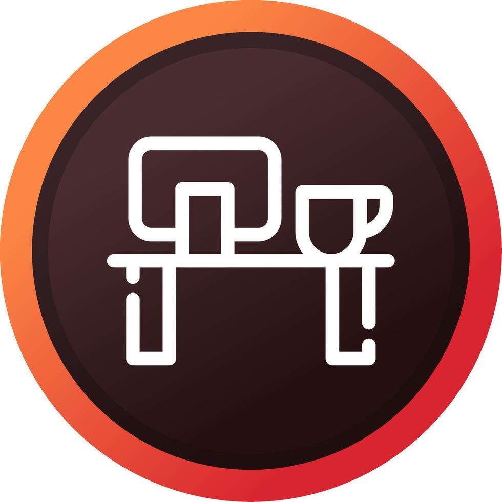 Business Workplace Creative Icon Design vector