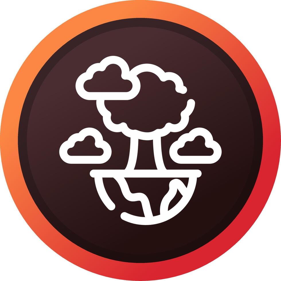 Green Planet Creative Icon Design vector