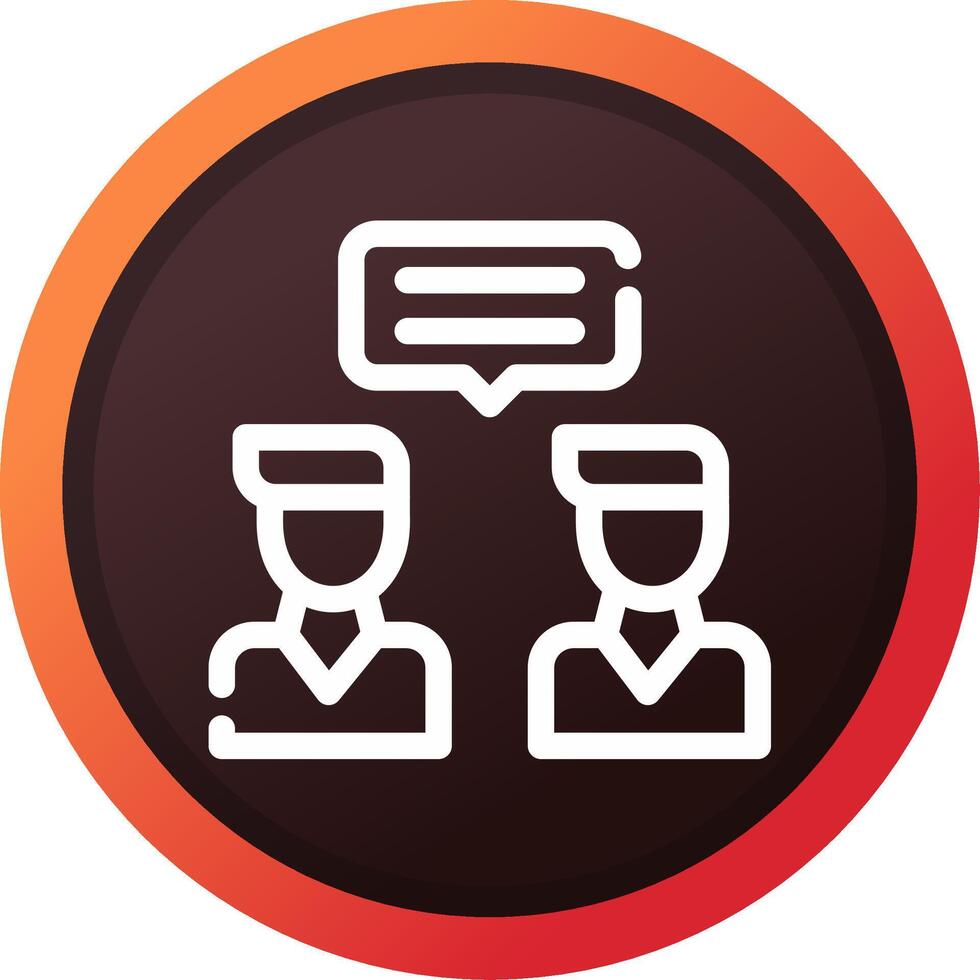 Meetings Creative Icon Design vector