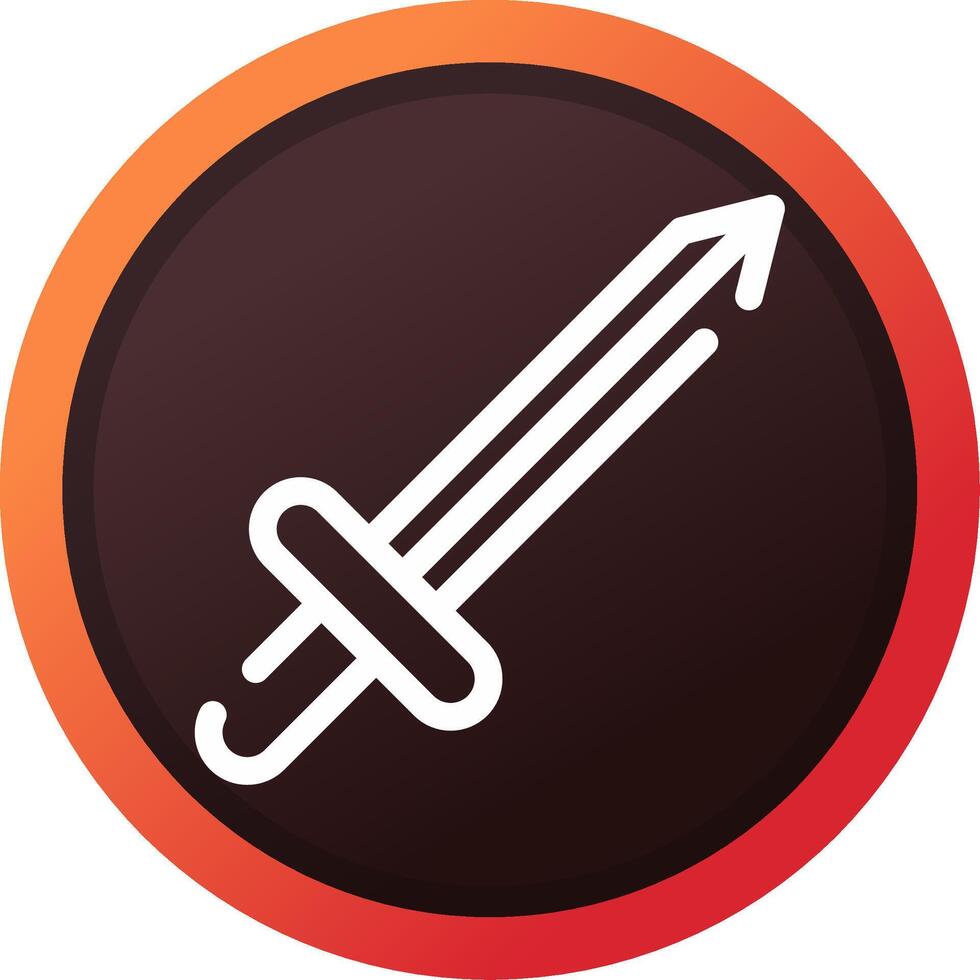 Game Sword Creative Icon Design vector