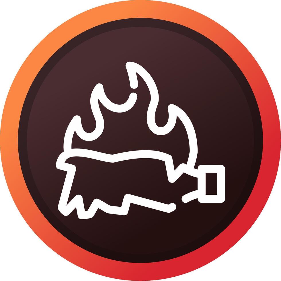 Burn Creative Icon Design vector