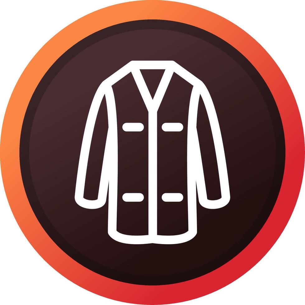 Lab Coat Creative Icon Design vector