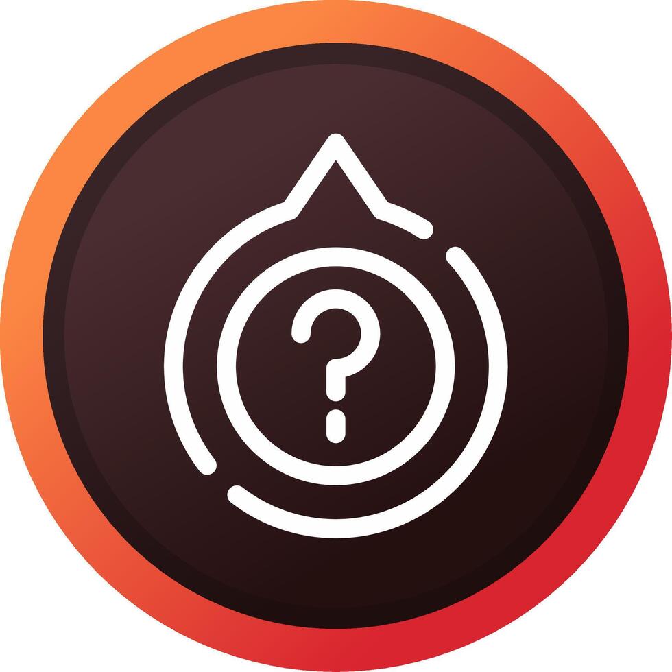 Question Creative Icon Design vector