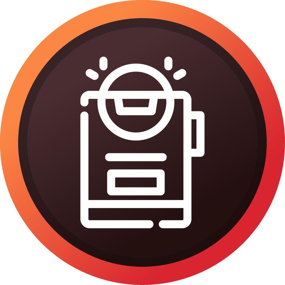 Light Creative Icon Design vector