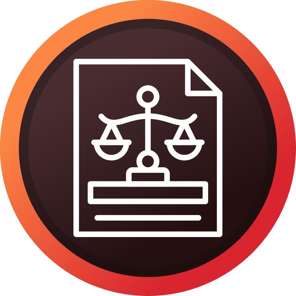 Justice Creative Icon Design vector