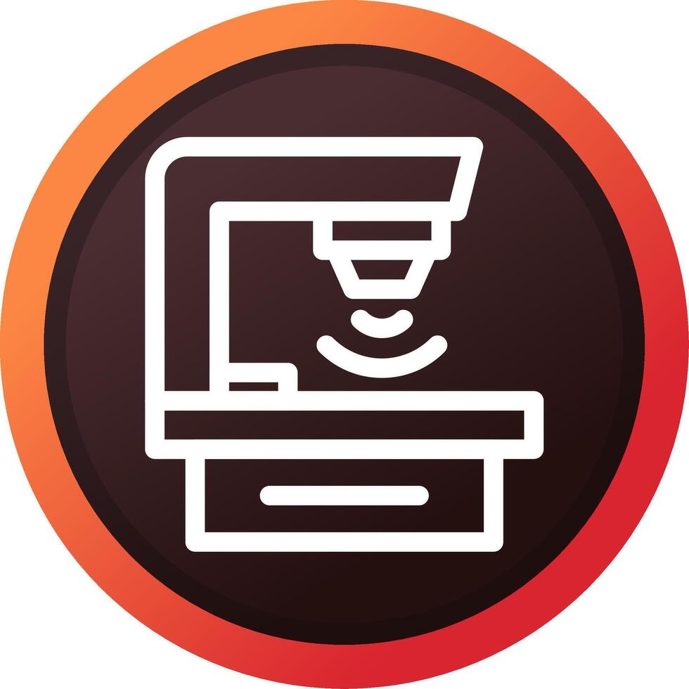 Radiotherapy Creative Icon Design vector