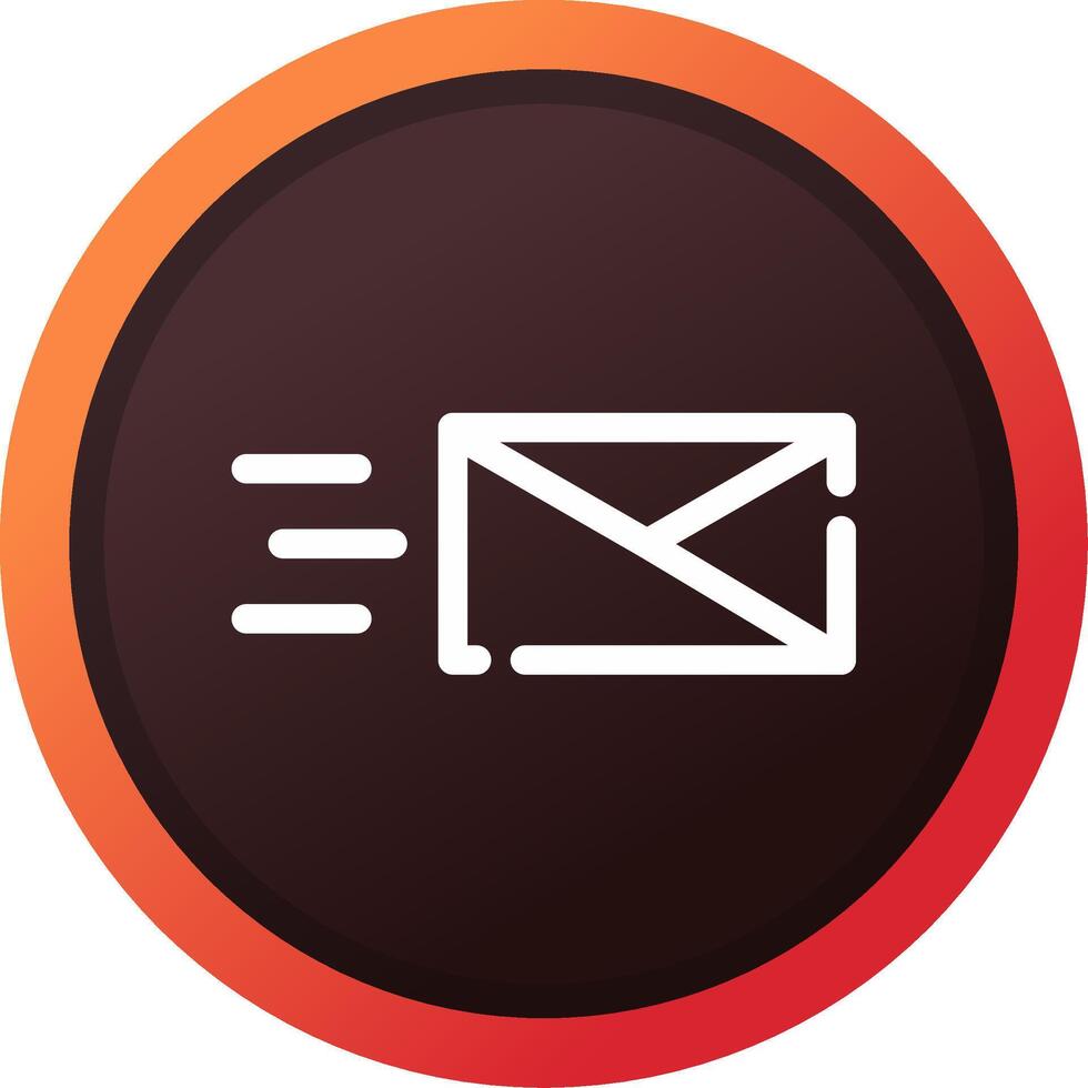 Direct Mail Creative Icon Design vector