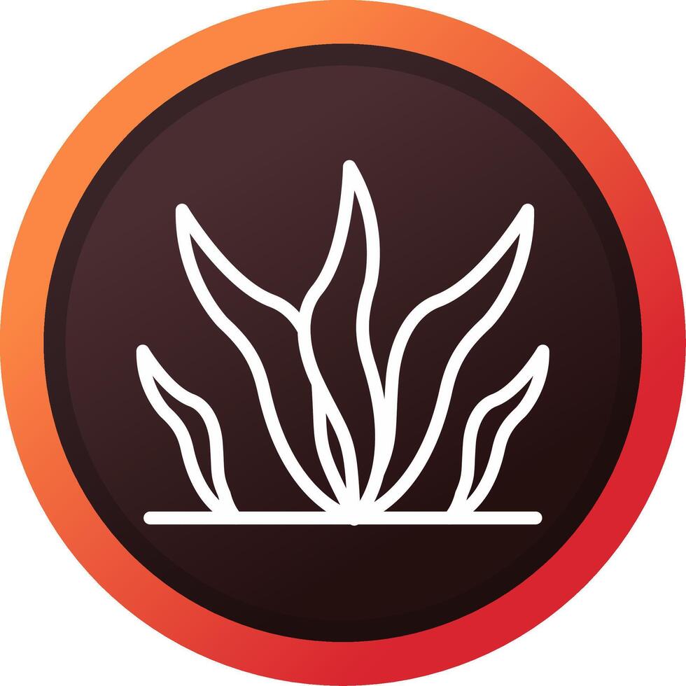 Alga Creative Icon Design vector