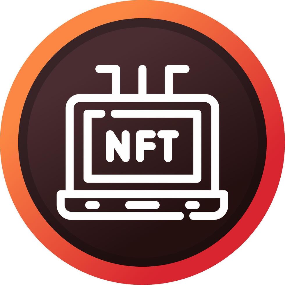 Nft Creative Icon Design vector