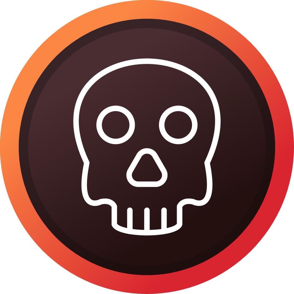 Skull Creative Icon Design vector