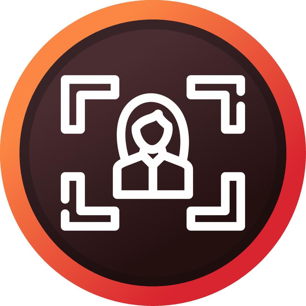 Portrait Creative Icon Design vector