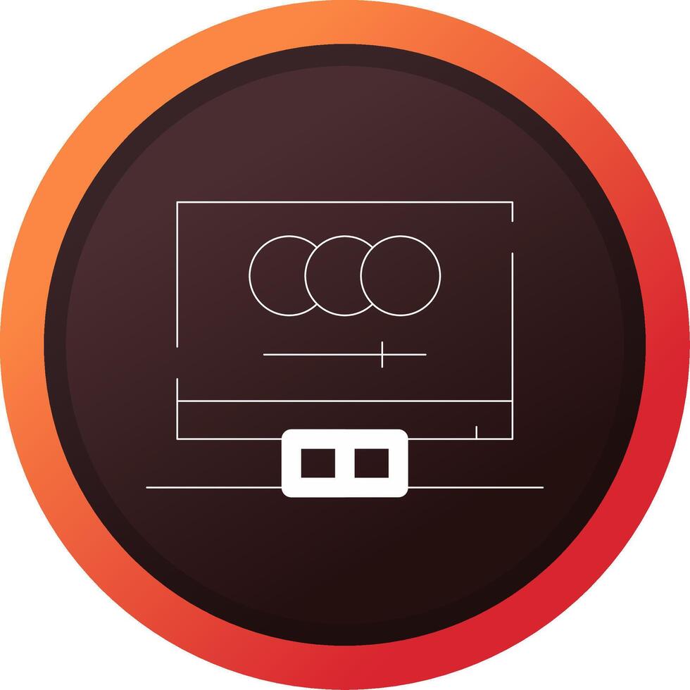 Digital Animation Creative Icon Design vector