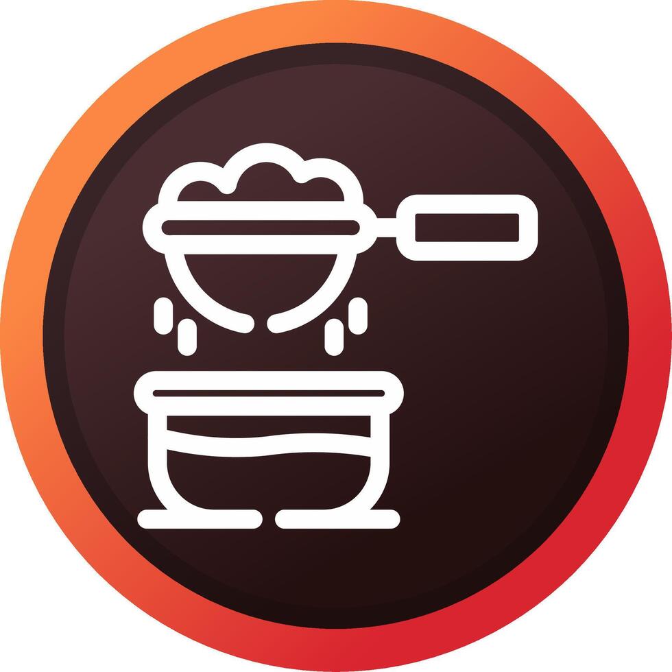 Strainer Creative Icon Design vector