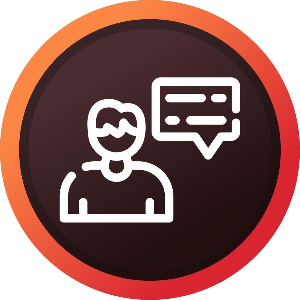 Negotiation Creative Icon Design vector