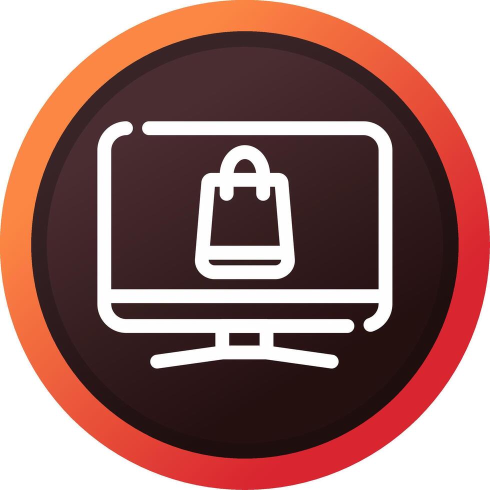 Shopping Online Creative Icon Design vector