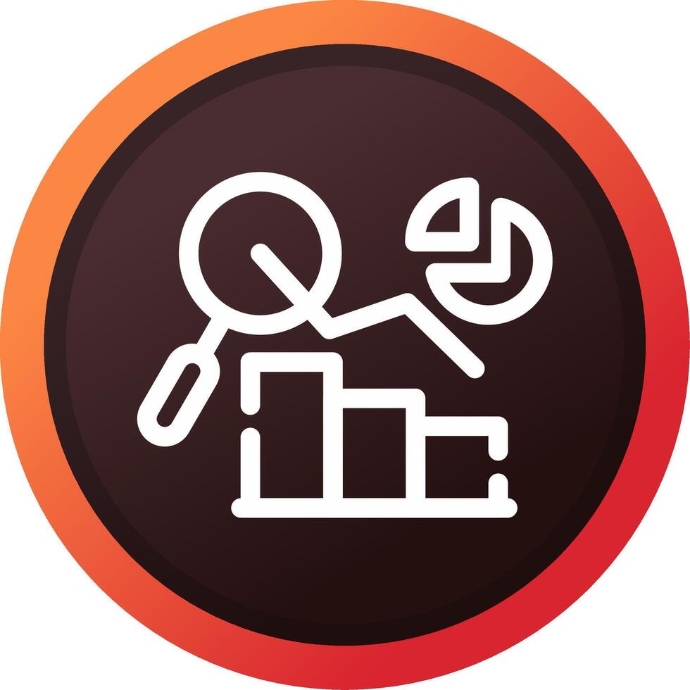 Research Process Creative Icon Design vector