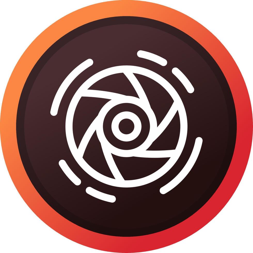 Diaphragm Creative Icon Design vector