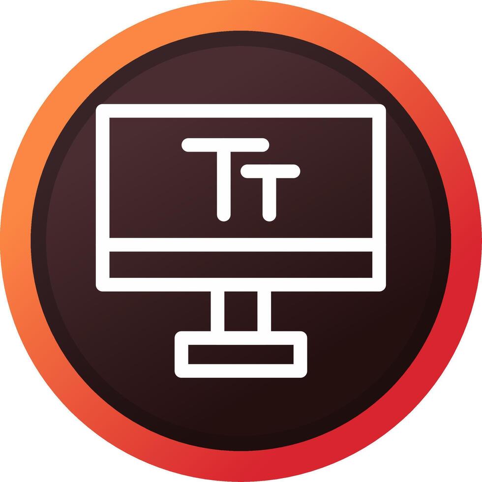 Text Edit Creative Icon Design vector