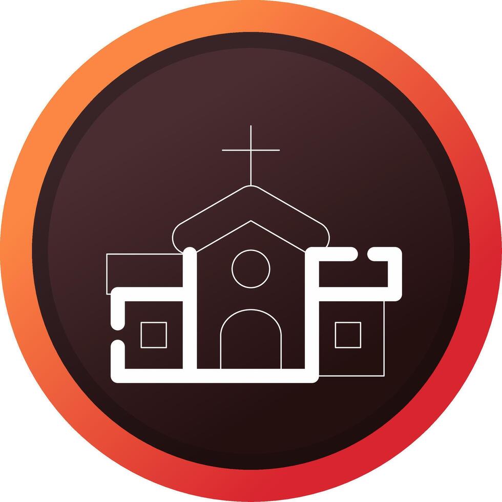 Chapel Creative Icon Design vector