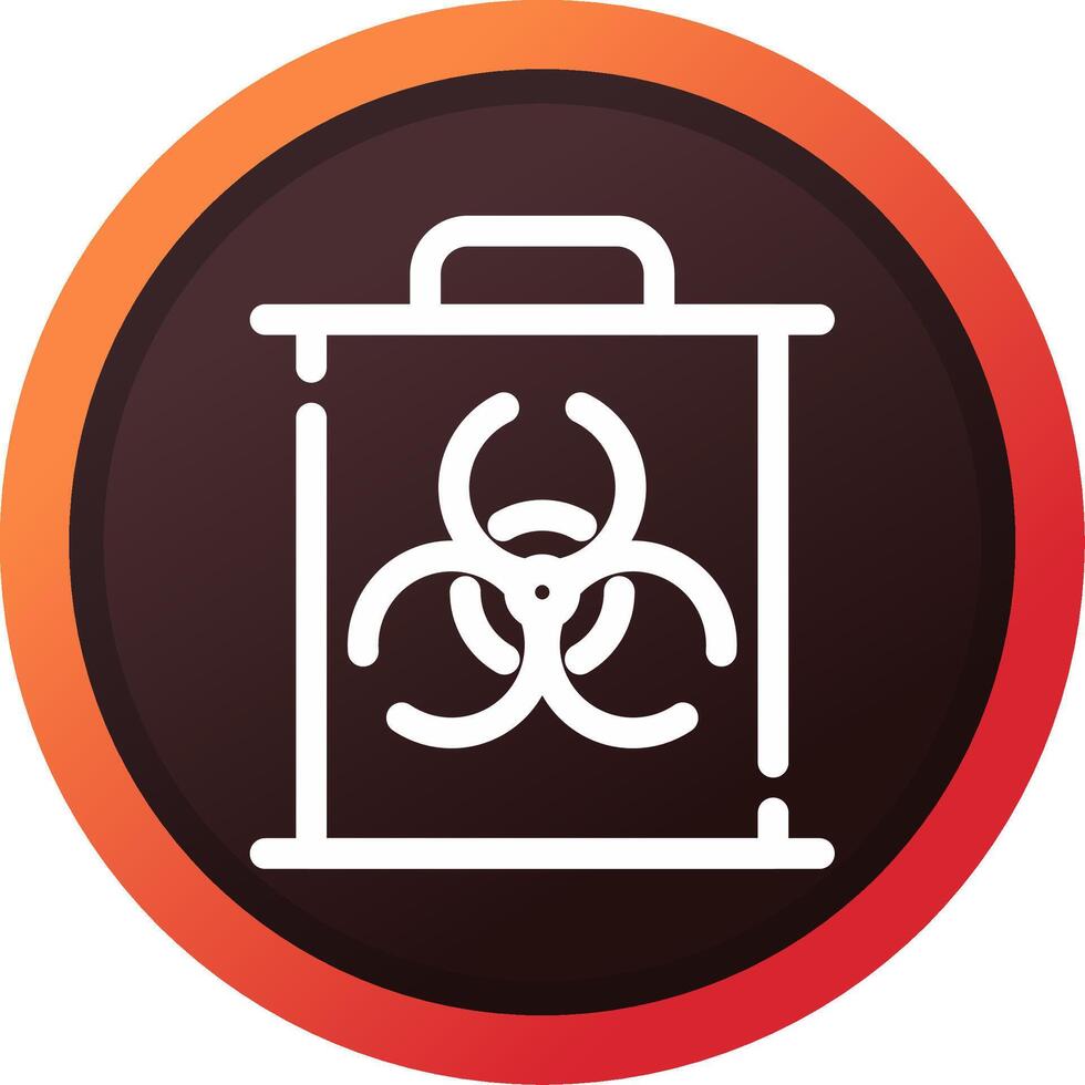 Biohazard Creative Icon Design vector