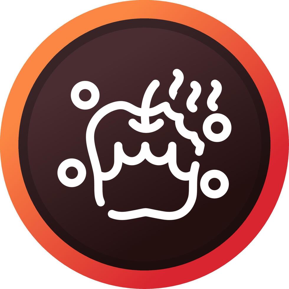 Rotten Creative Icon Design vector