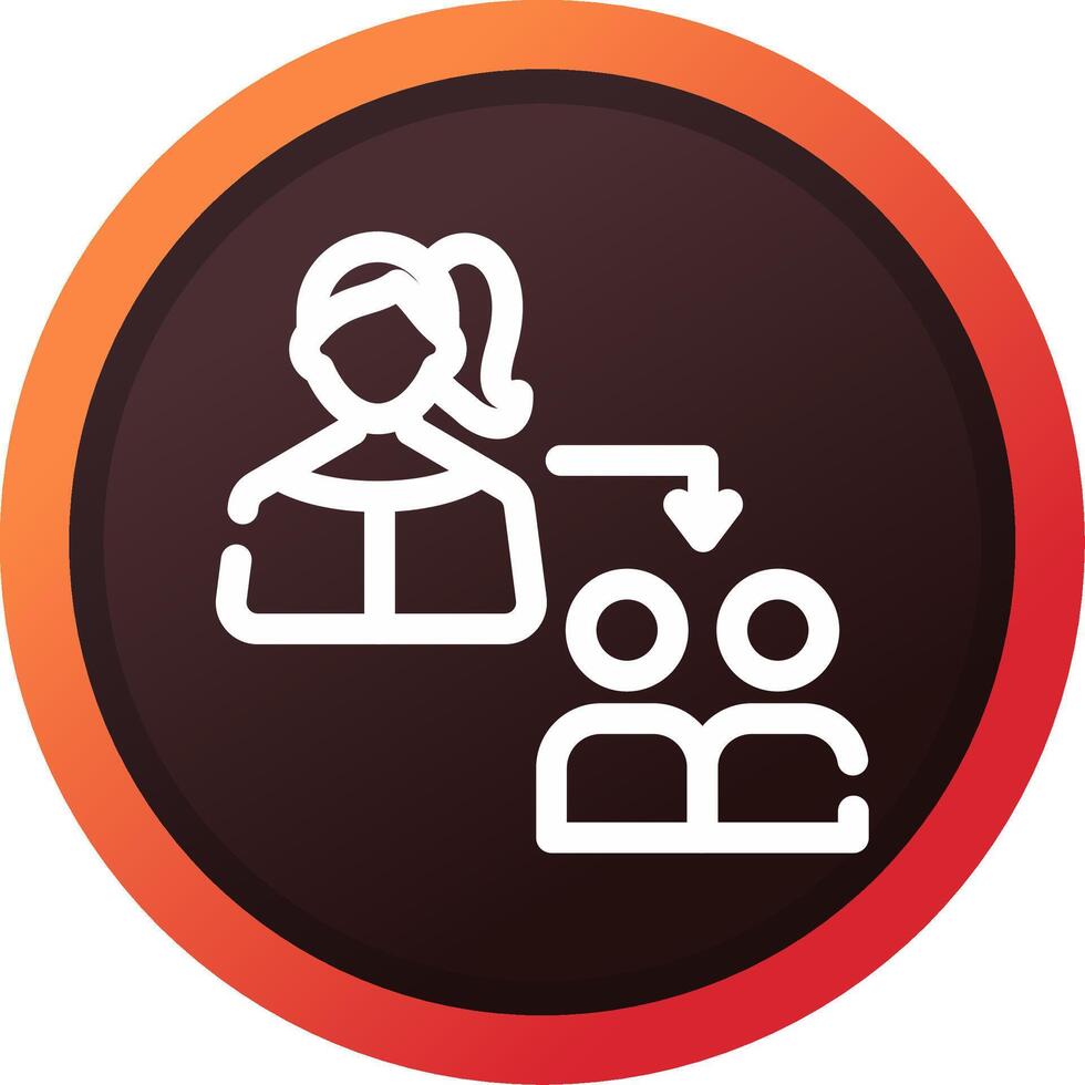 Coaching Creative Icon Design vector