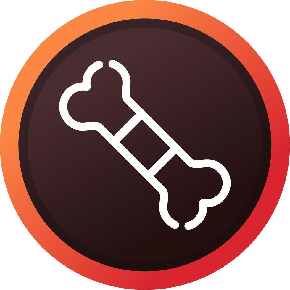 Bone Creative Icon Design vector