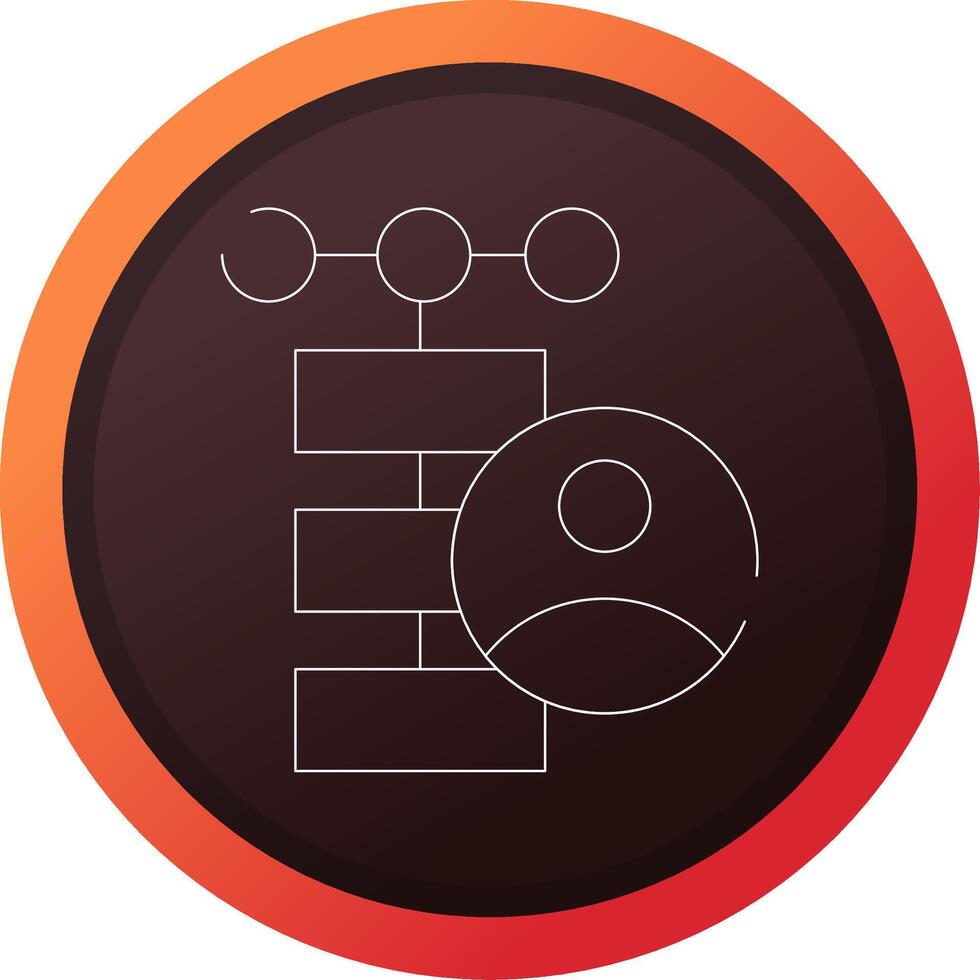 Client Database Creative Icon Design vector