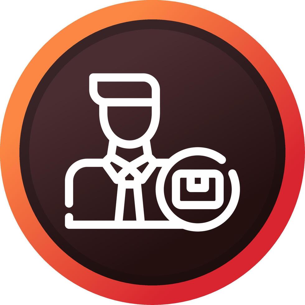 Brand Manager Creative Icon Design vector