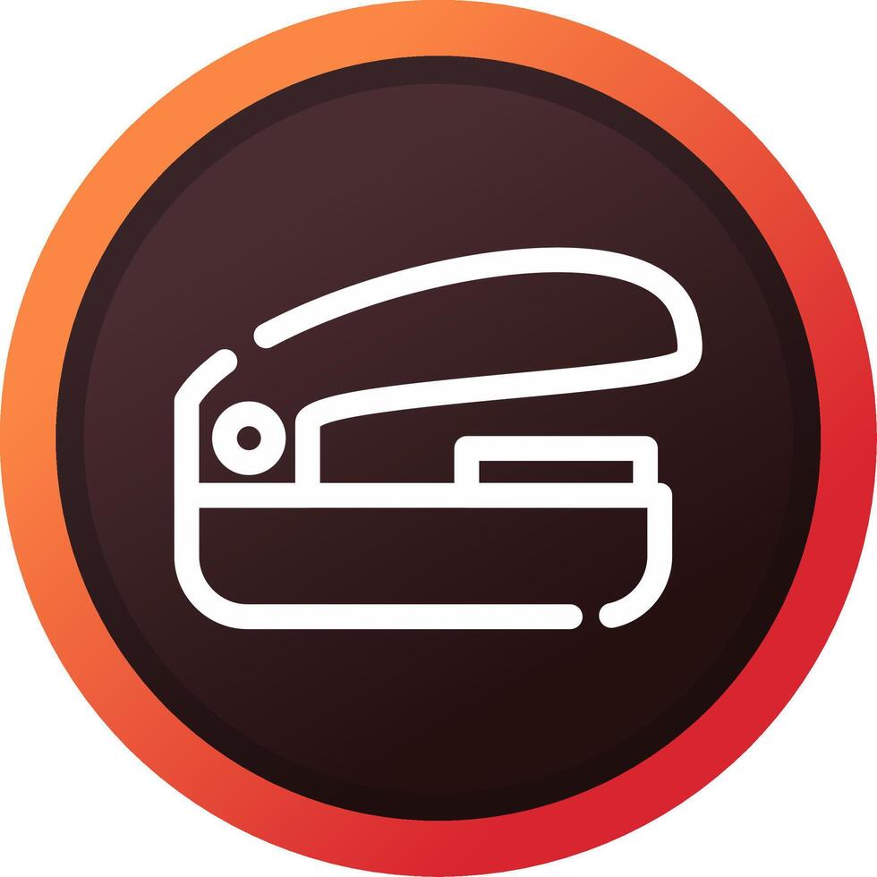 Line Brown Gradient Design vector