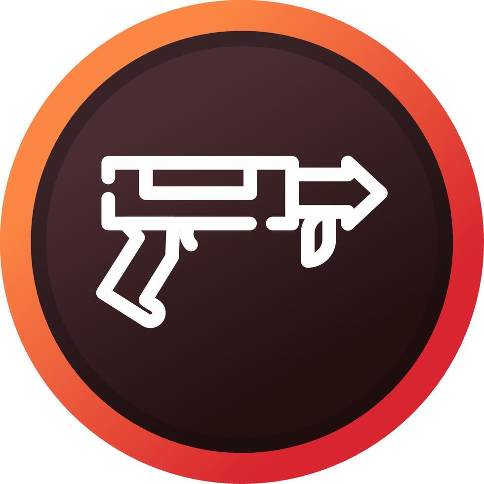 Speargun Creative Icon Design vector
