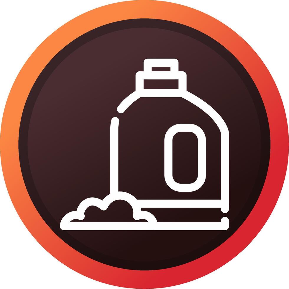 Detergent Creative Icon Design vector