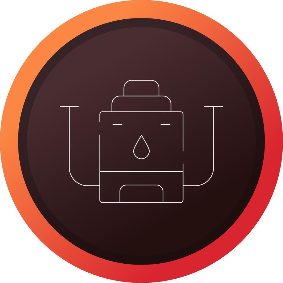 Water Boiler Creative Icon Design vector