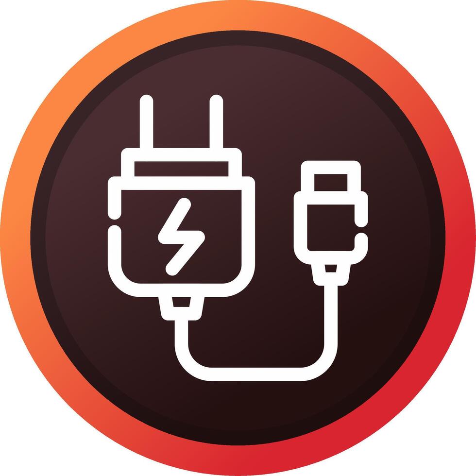 Charger Creative Icon Design vector