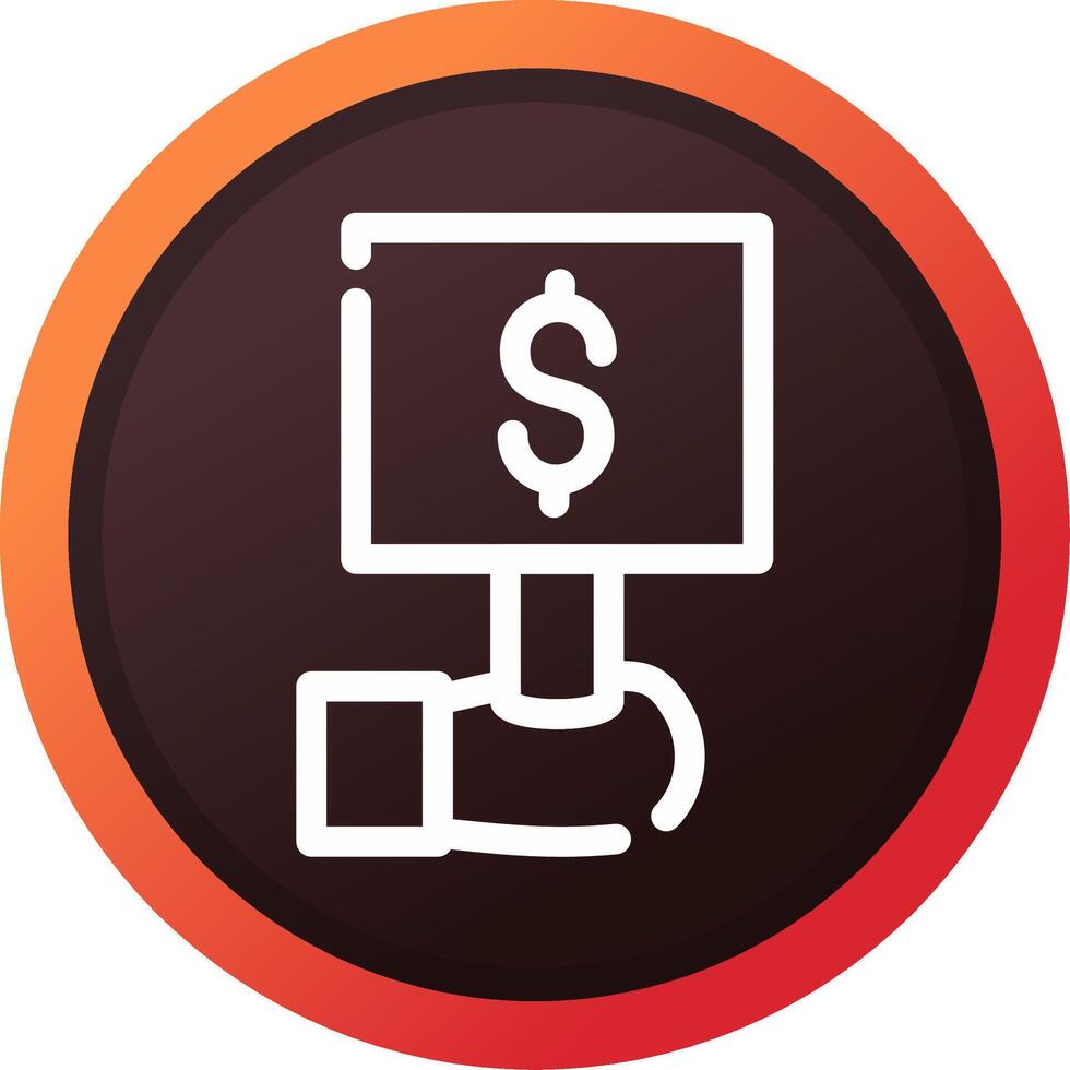 Bidding Creative Icon Design vector