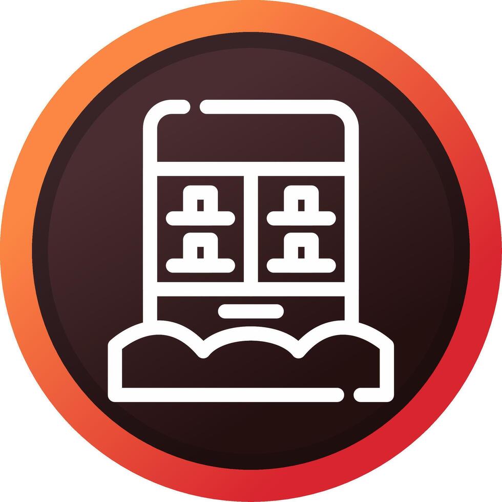 Vending Machine Creative Icon Design vector