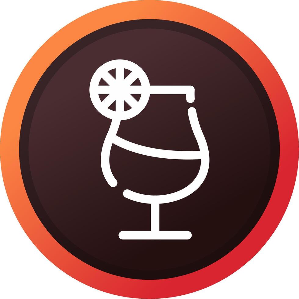 Martini Creative Icon Design vector