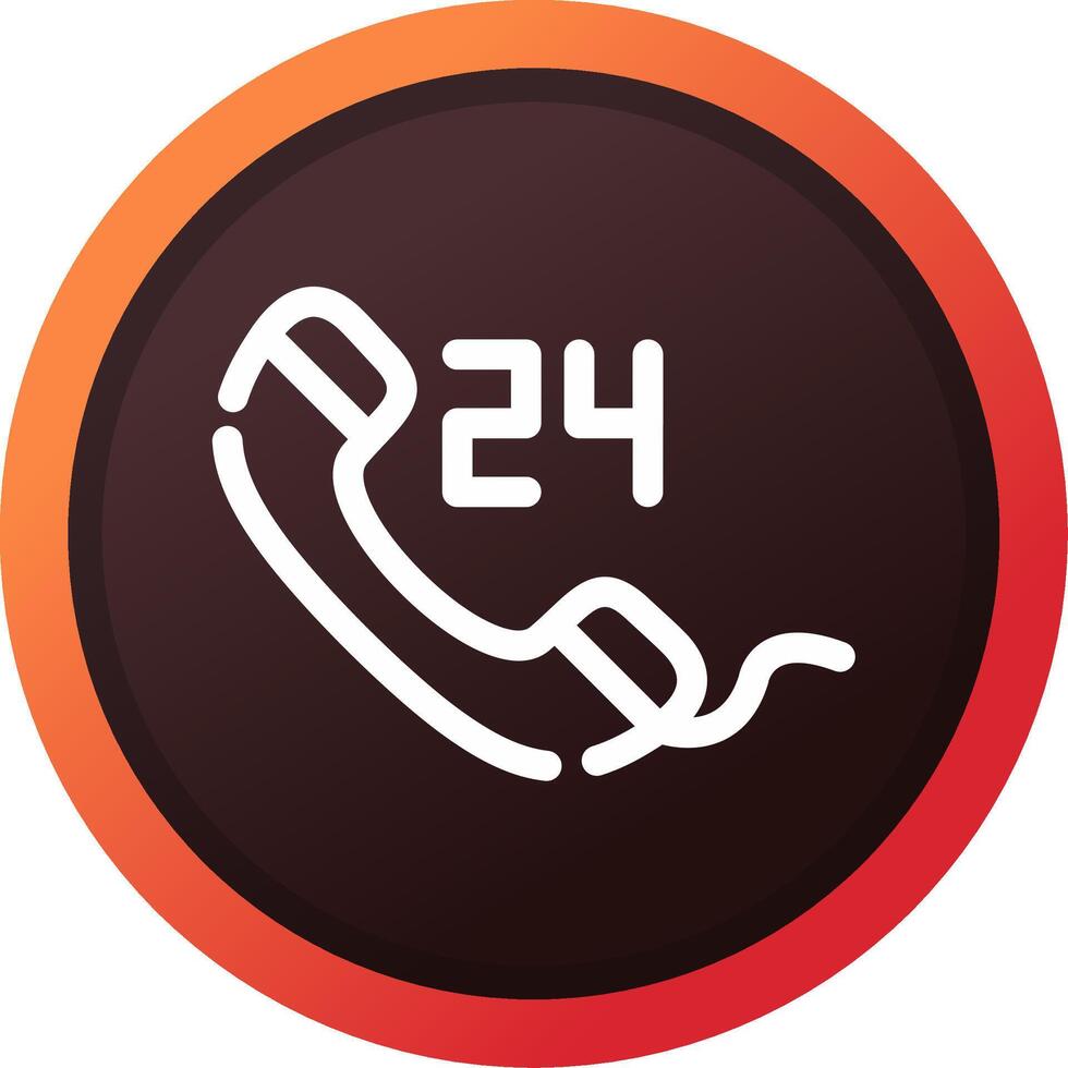 Emergency call Creative Icon Design vector