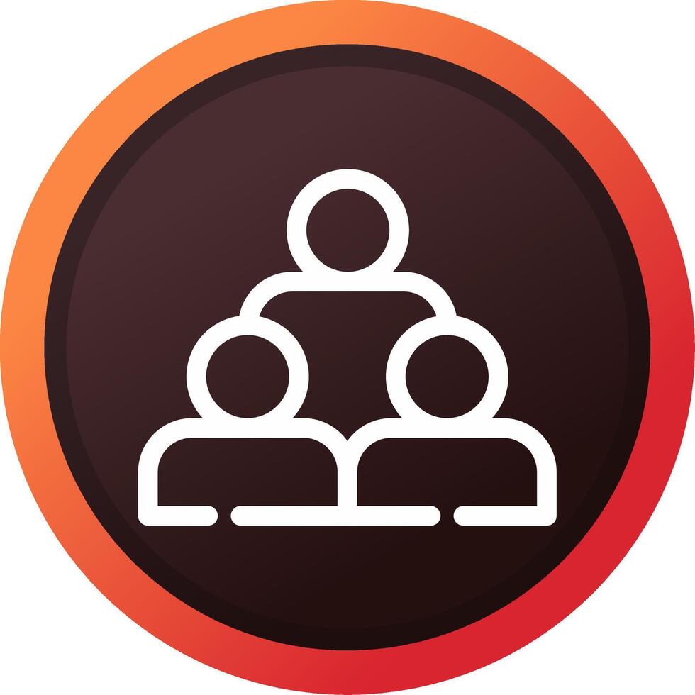 Audience Creative Icon Design vector