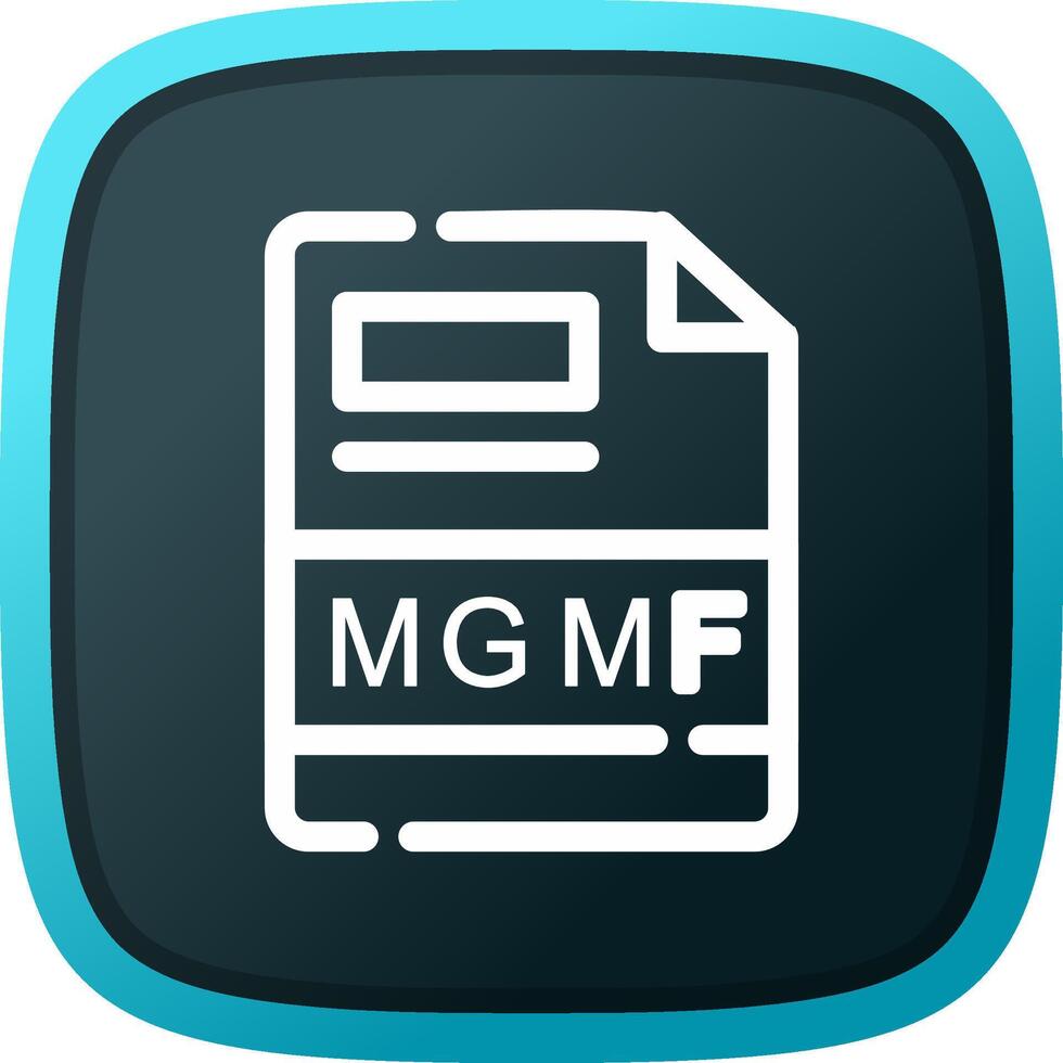 MGMF Creative Icon Design vector