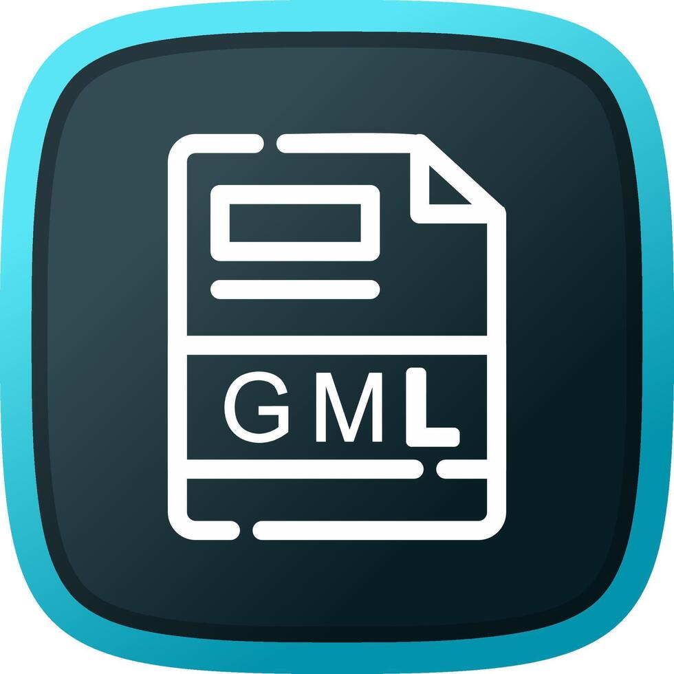 GML Creative Icon Design vector