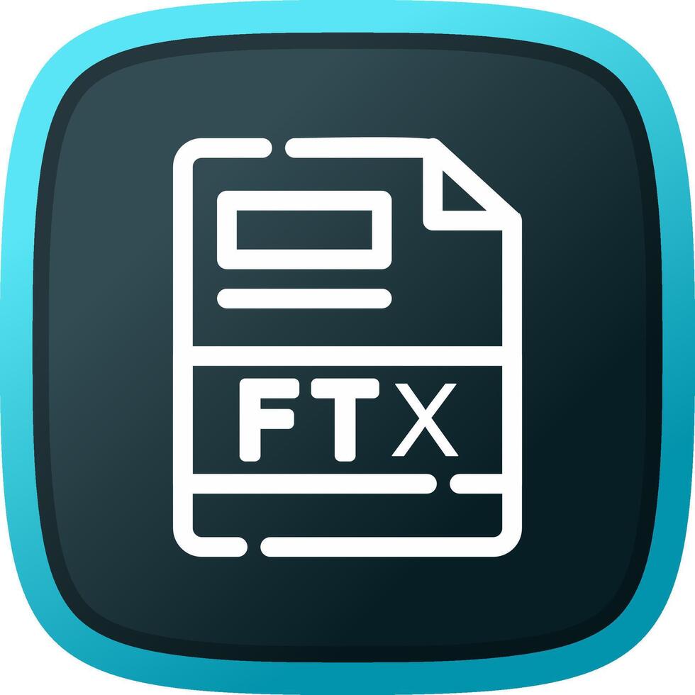 FTX Creative Icon Design vector