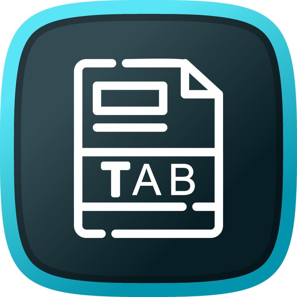 TAB Creative Icon Design vector